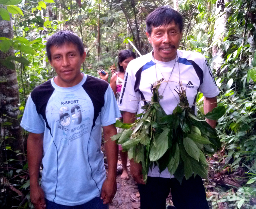 Lucho and his Matsés son on a plant medicine journey