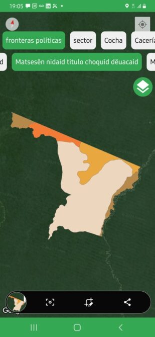 Matsés Ancestral Territory App Acaté